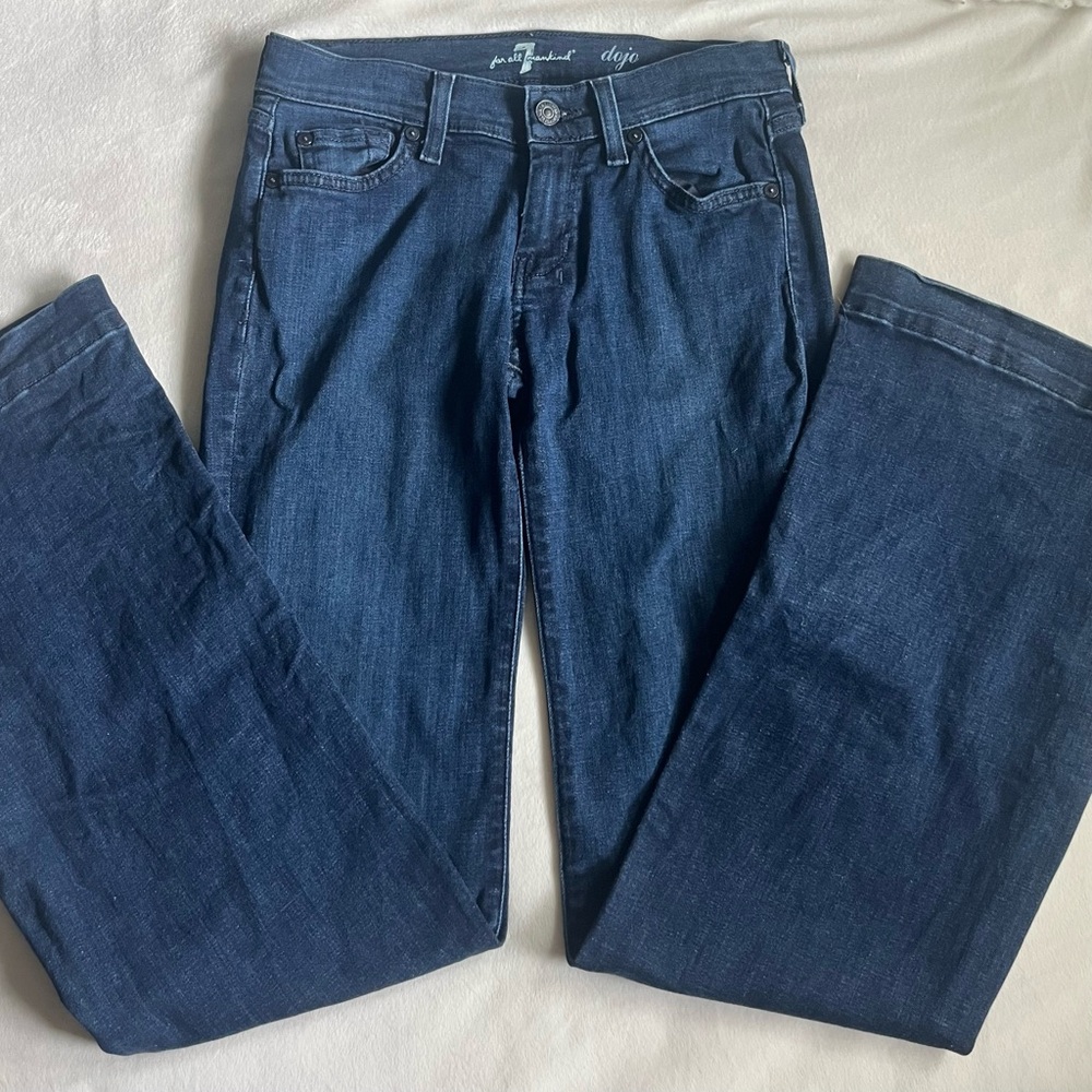 7 For All Mankind Jeans- B(AIR) TAILORLESS DOJO IN MEDIUM MELROSE